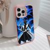 Yugioh Seto Kaiba Phone Case for iPhone 17 16 15 14 13 12 11 X XR XS Air Pro Max Plus Pink Colorful Silver Cover