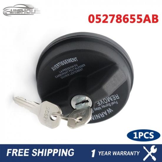 2001- 5278655AB New Locking Gas Fuel Cap Fits For Chrysler Jeep Dodge Ram