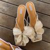 1 Pair Butterfly Shape Shoes Charms Sandals Decor Bohemian Shoe Accessories DIY Shoe Clip Elegant Orchid Flower Colorful
