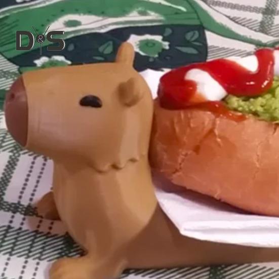 Dachshund Tray Funny Hot Dog Dish Creative Shape Easy To Clean Hot Dog Holder Sandwiches Plate Kitchen Decor