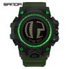 SANDA Luxury Men's Electronic Digital Watch Outdoor Sports Waterproof Countdown Men's Electronic Watch Alarm Clock