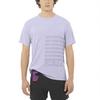 SALOMON SENSE AEROGRAPHIC T Shirt Men's Sky Blue Purple C26944