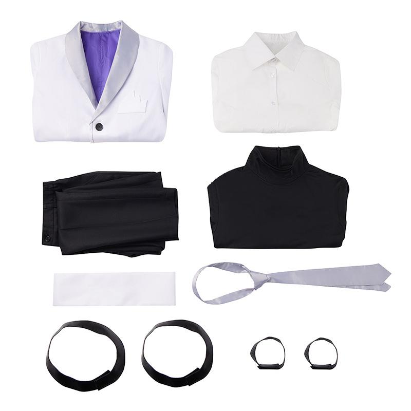 Anime Bungo Stray Dogs Τέταρτη σεζόν Sigma Cosplay περούκα ομοιόμορφη αποκριάτικη στολή Χριστουγέννων για ουδέτερη στολή