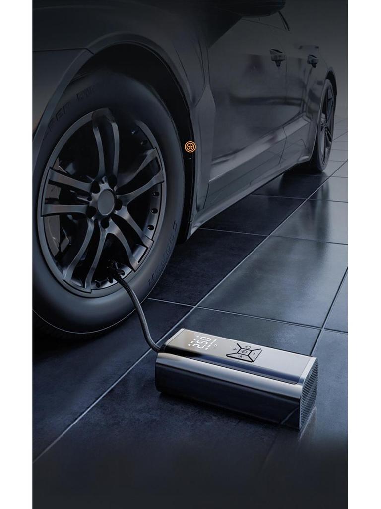 Portable Wireless Electric Car Air Pump with Lighting