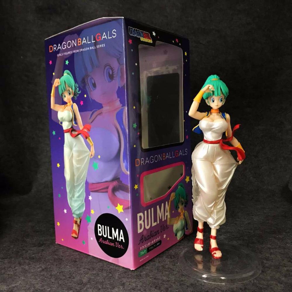 PVC Figure 20cm Statue Decoration Toy Dragon Ball Z Gals Bulma Arabian Ver
