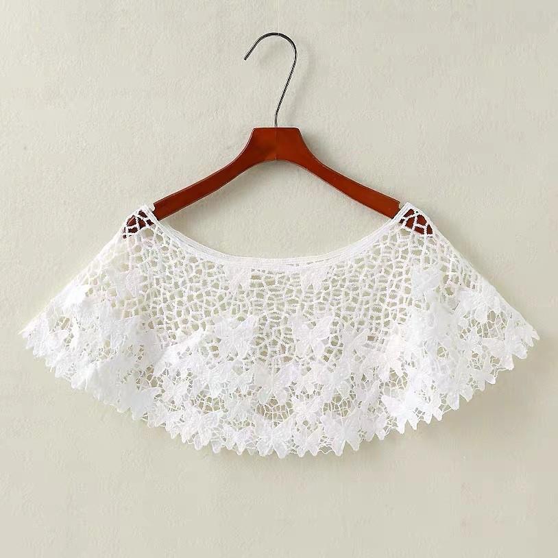 Floral Knit Coverup For Women Summer Autumn Spring Lightweight Short Sleeveless Cardigan