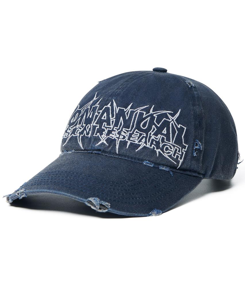 Nomaenyueol Slash Ball Cap - Washed Navy