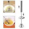 Baking Tools Whisk Stainless Steel Thicker Mixer Semi-automatic Whisk Manual Mini Silicone Whisks
