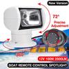 100W 360 Degree Searching Light for Yacht TRUCK Fishing Boats Spot Headlight Remote Control Search Marine Searchlight
