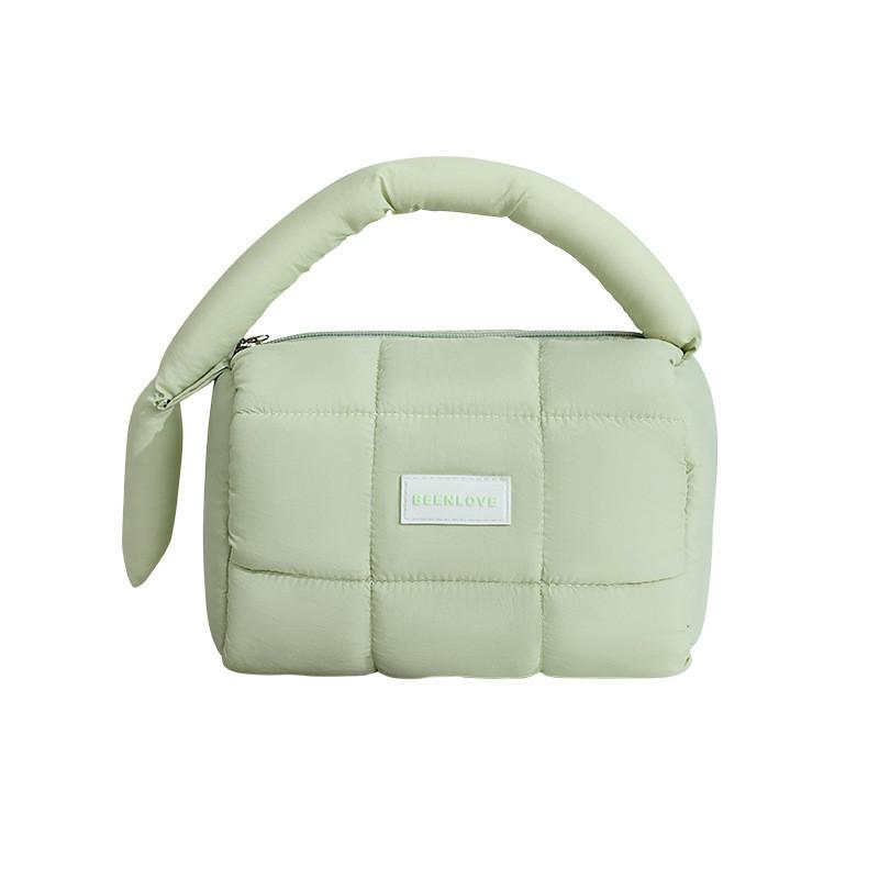 Portable Plush Pouch With Polyester Storage For Daily Use Womens Organizer