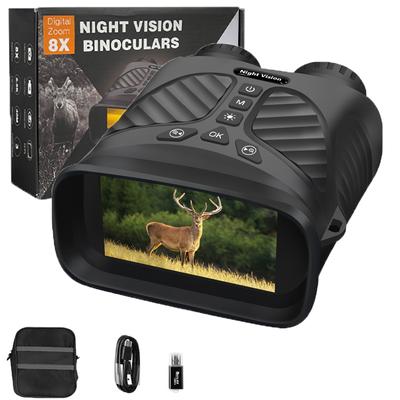 Prodáváme binokulární zařízení pro noční vidění 2,5K HD infračervený digitální lovecký kempingový dalekohled Venkovní noční vidění s 8x zoomem