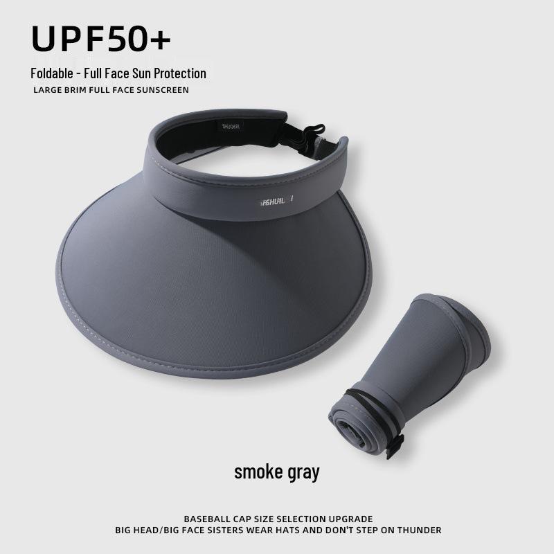 Faltbarer Sonnenhut für Damen mit breiter Krempe und UV-Schutz