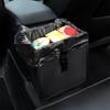 Hanging Car Trash Can Car Seat Back Waterproof Garbage Bag Beverages Snacks Umbrella Storage Box Organizer Car Accessories