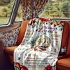 Happy 40Th Birthday Quotes Blanket Personalized Name Soft Comfortable Stylish Blanket Car Blanket Perfect For Travel Camping Outdoor Home Suitable For