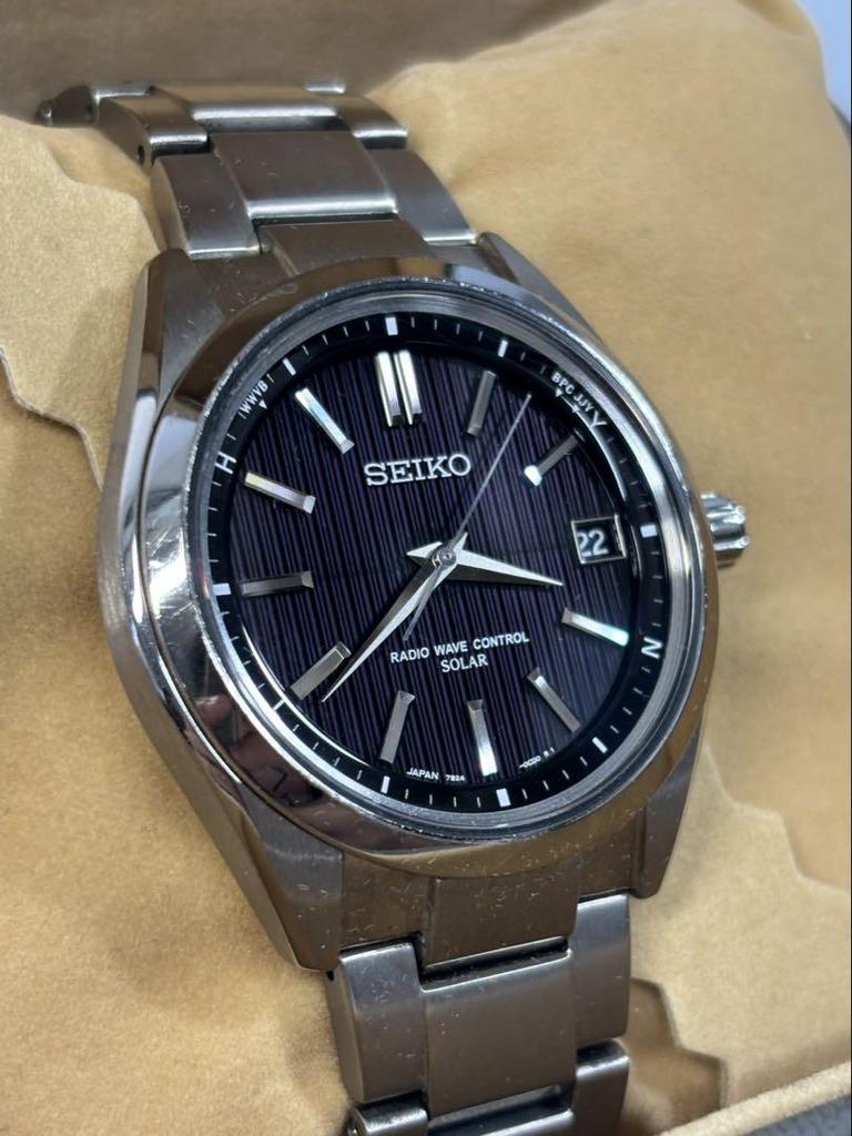 [USED] Seiko Brightz Solar Watch with Radio-Controlled Watch SAGZ083