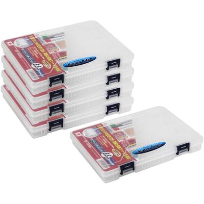 Ring Star Super Pitch Klar L201 x B149 x H28mm mit 12 Fächern Set von 5 Platten, SP-1500S-5S