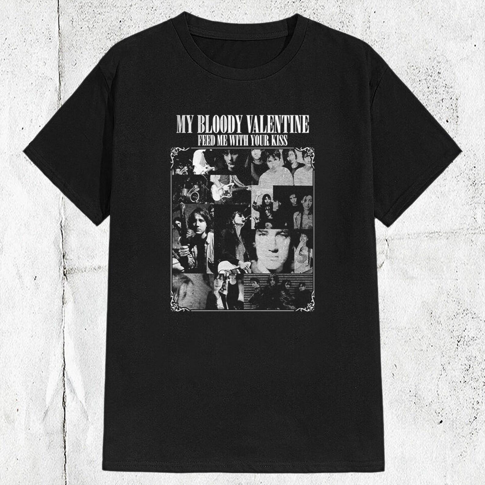 Vintage 80s My Bloody Valentine Band Feed Me With Your Kiss T shirt S