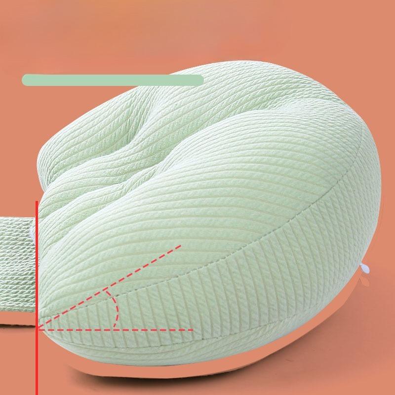 New Maternity Pillow for Back and Side Sleeping Pregnancy Wedge Belly Support Multipurpose Knit Cotton Pillow