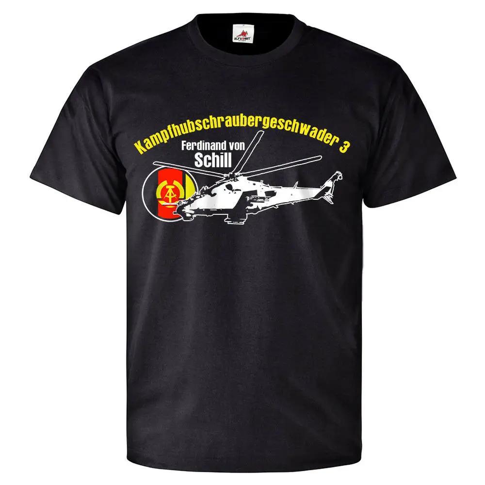 

Helicopter Squadron 3 Ferdinand von Schill khg3 NVA Mi24D Hind T Shirt New 100 Cotton Short Sleeve ONeck Casual Mens Tshirt 4XL