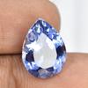 NATURAL Sapphire Blue Pear Shape 6 Ct Vintage Gemstone For Collectors