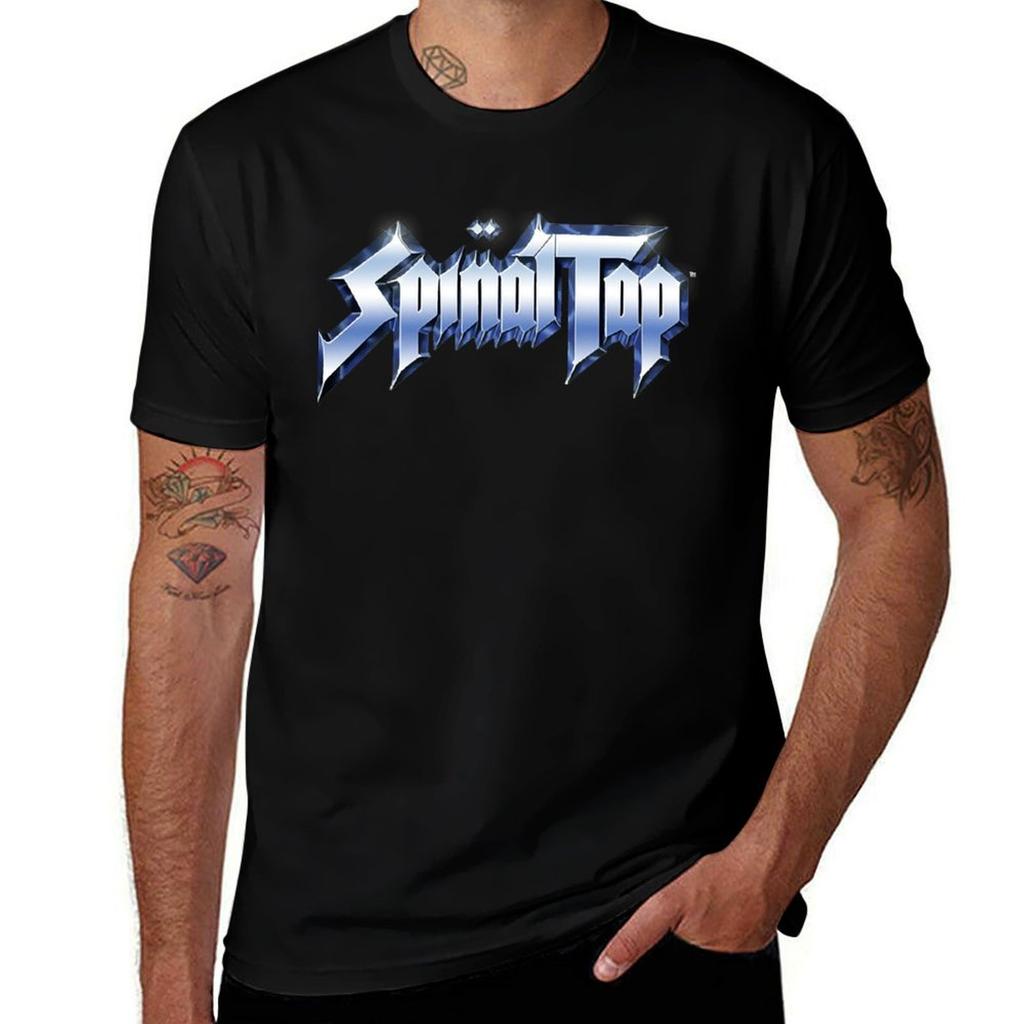 Spinal Tap Band Logo Classic Tshirt Work Wear Breathable Tee