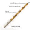 Fresh 480 Pcs Titanium Drill Bit Set HSS Drill Bits For Metal, Steel, Wood, Plastic, Copper, Aluminum Alloy, 1Mm To 3.5Mm
