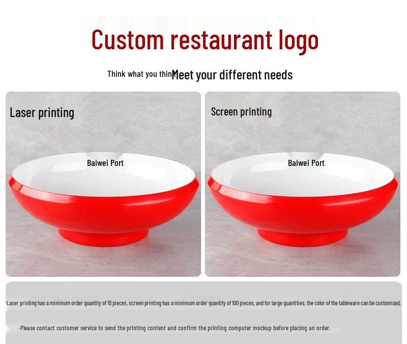 Chinese Melamine Conical Serving Bowl
