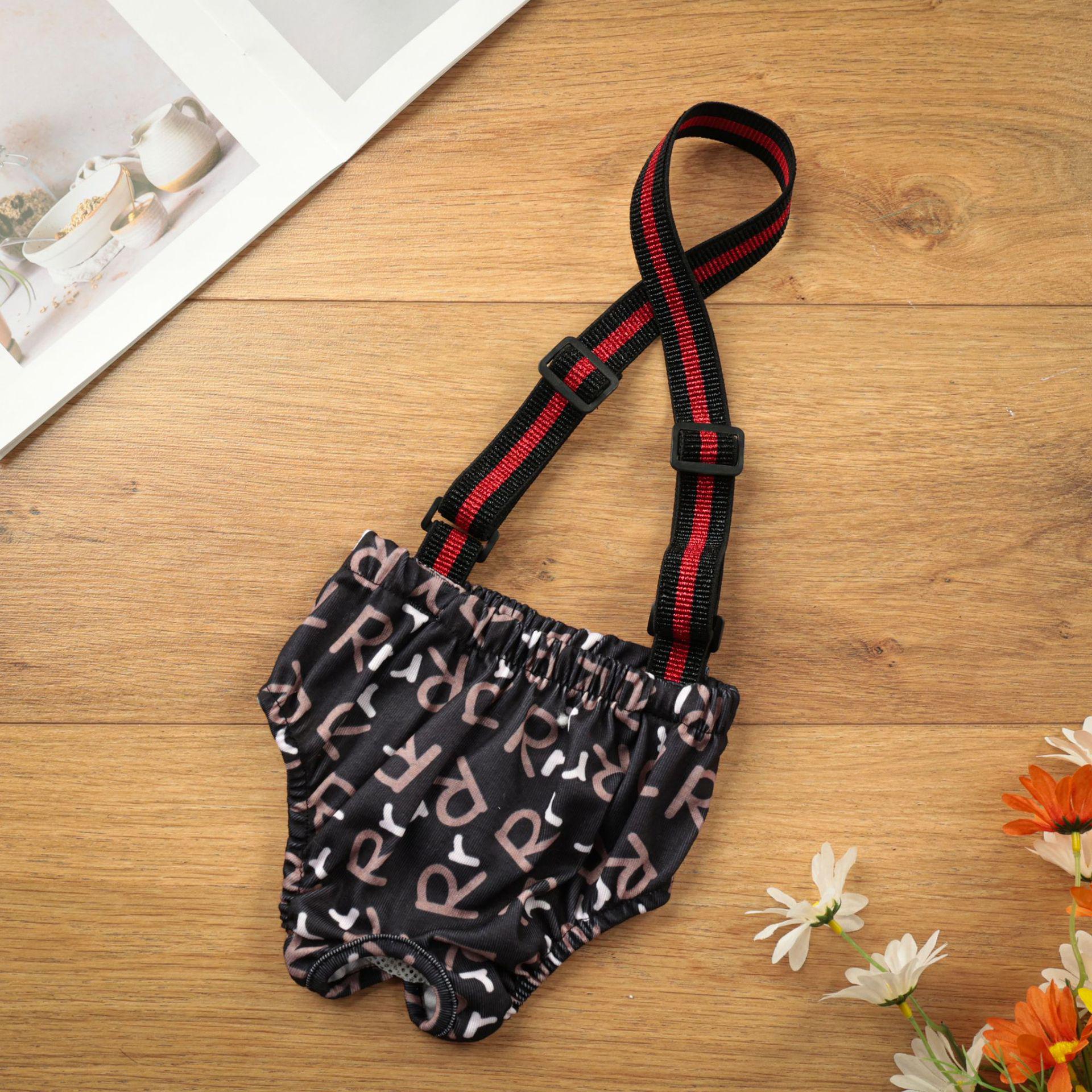 

Large Dog Physiological Safety Suspenders - Female Dog Menstrual Anti-Harassment Pants S