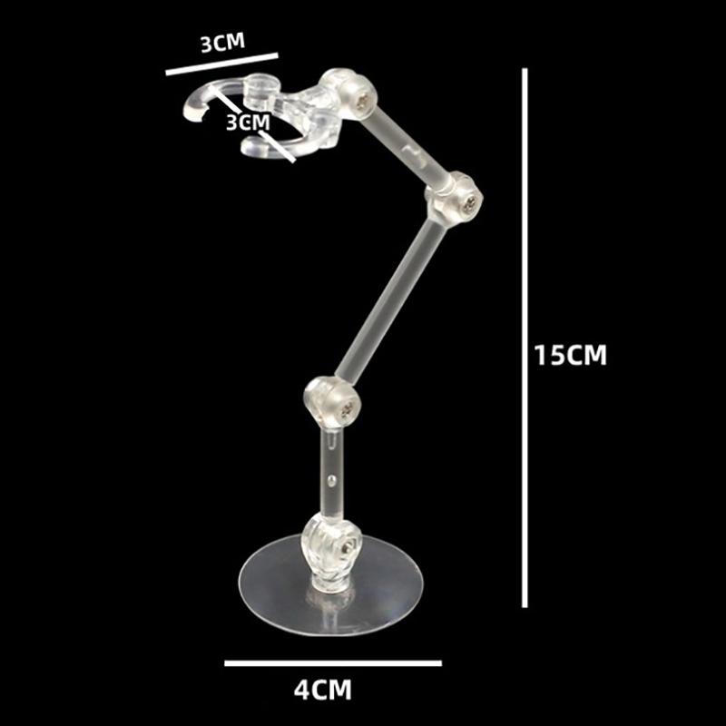 

Hot! 1/4pcs Doll Stands Figure Display Bracket Action Base For 1/144 SHF Robot Model
