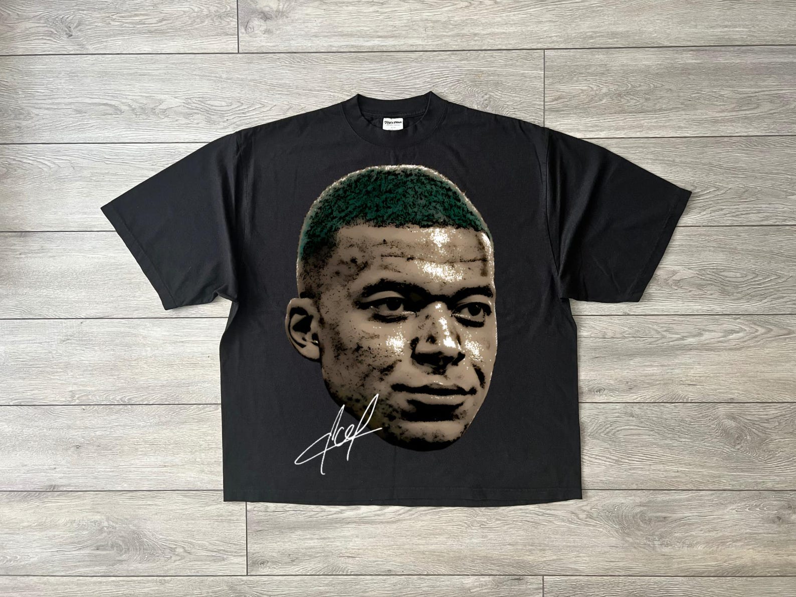 Football Soccer Kylian Mbappe Bigface Player PNG, Good For DTF DTG Sublimation, Ready To Print XL