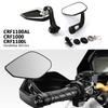 Motorcycle Rearview Mirrors Bar End Handlebar Mirror Kit For Honda CRF1000L CRF1100L Africa Twin Adventure Sport CRF1100AL
