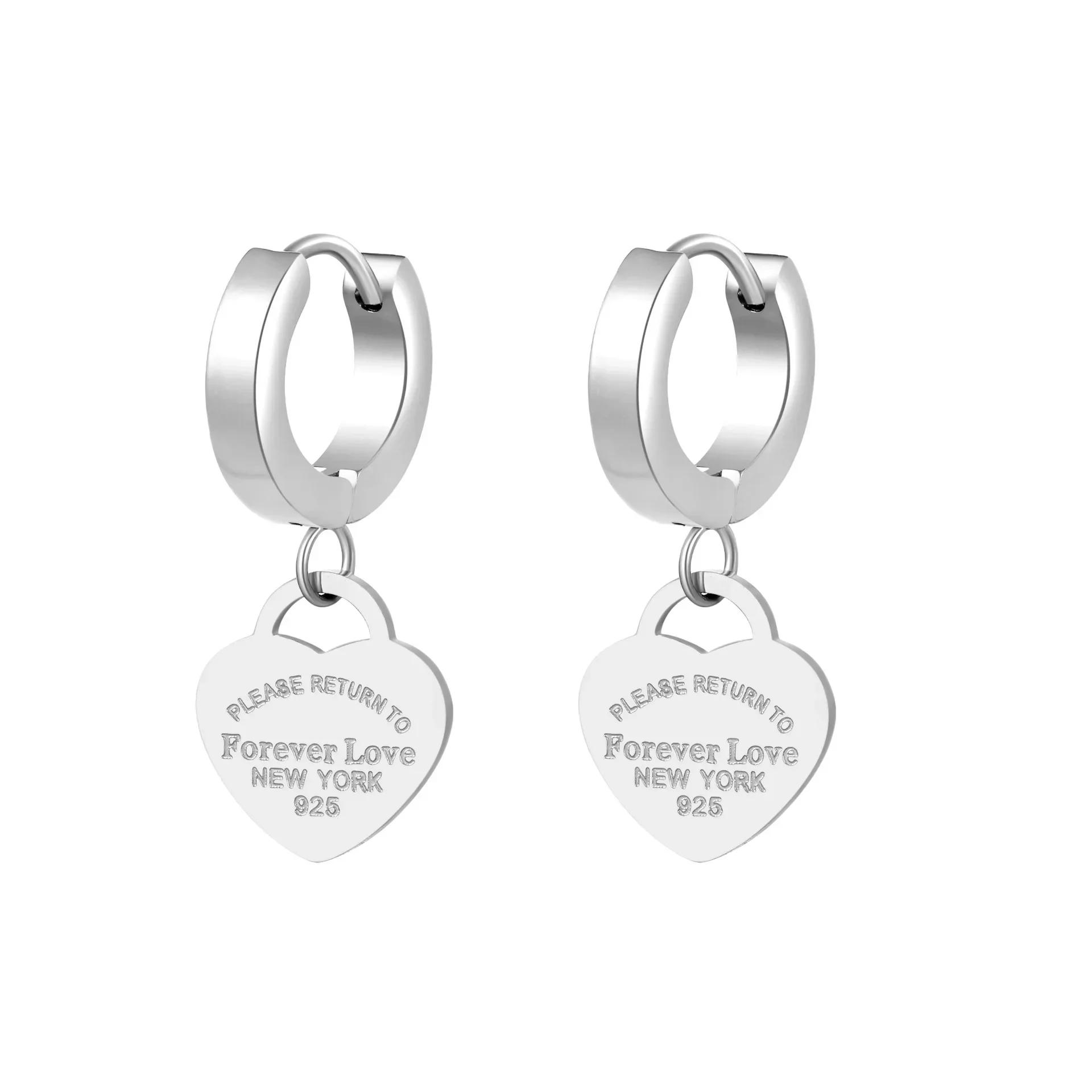

Women s Double-Sided Diamond Heart Bracelet, Black&White Enamel Bracelet, Minimalist High-End New Necklace, Heart Earrings