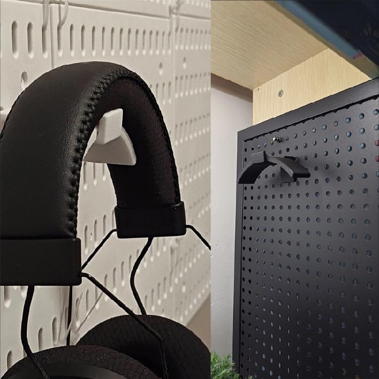 Wall Mounted Gaming Controller Holder Universal Headphone Stand Under Desk Hanger Hook Display Rack Headphone Bracket