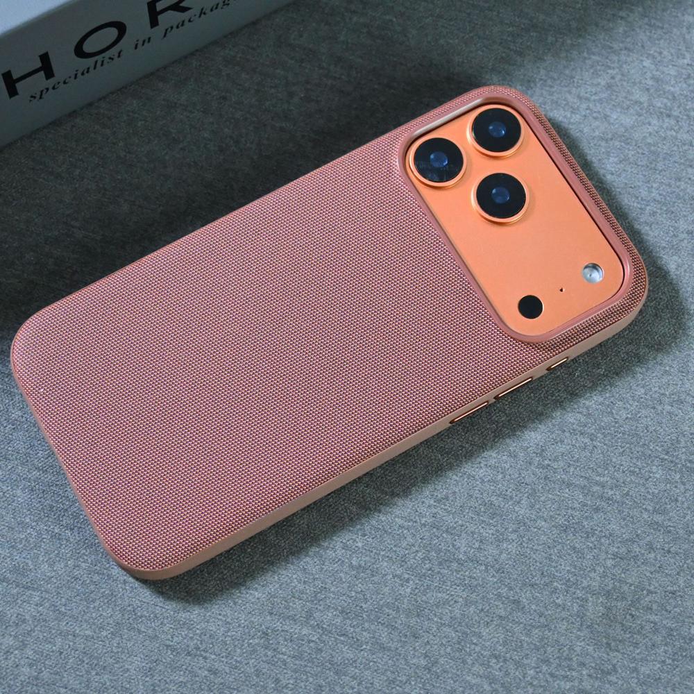 Technology Woven Phone Case For For For Iphone 17 16 15 14 13 Pro Max 17 Air Magnetic Wireless Charging Back Cover