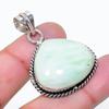 Natural Chrysoprase Gemstone Handmade 925 Sterling Silver Pendant 1.50" AP-15206