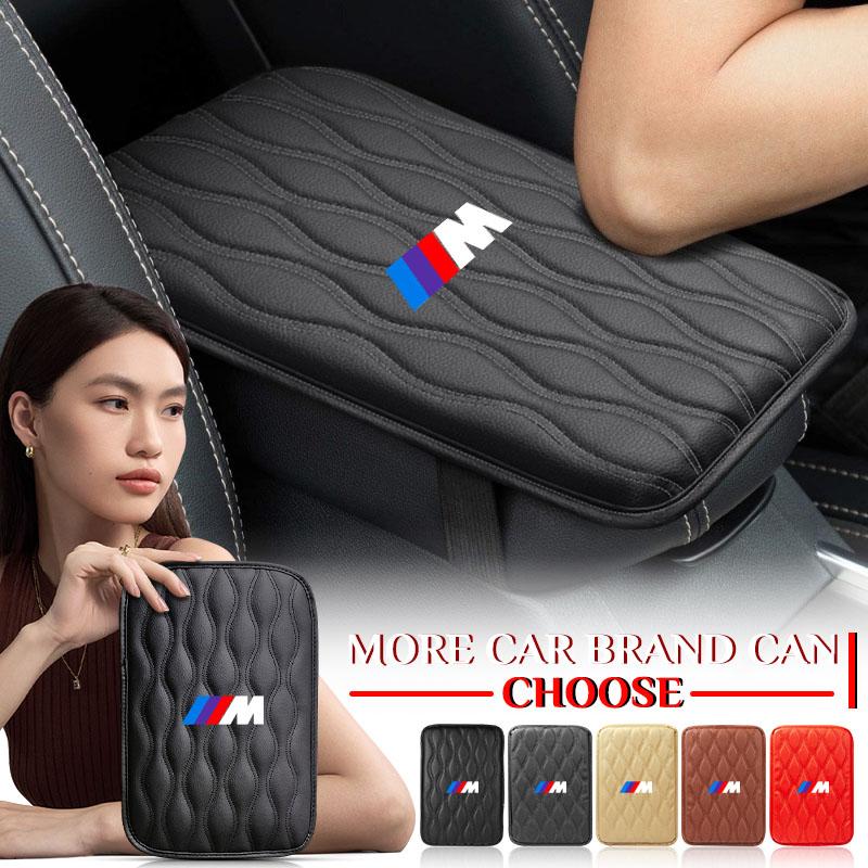 1Pcs Leather Auto Armrest Pads Protective Waterproof Hand Cushion For BMW Performance Power M1 M2 M3 M4 M5 M6 M8 E36 E60 E46 E39 E46 E90 E60 F07 F10