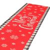 Christmas Table Runner Flag Printing Wear Dirt Resistant Xmas Christmas Table Flag for Christmas
