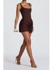 2026 Frühling/Sommer Damen Elegantes Faltenkleid mit Taillenbetonung