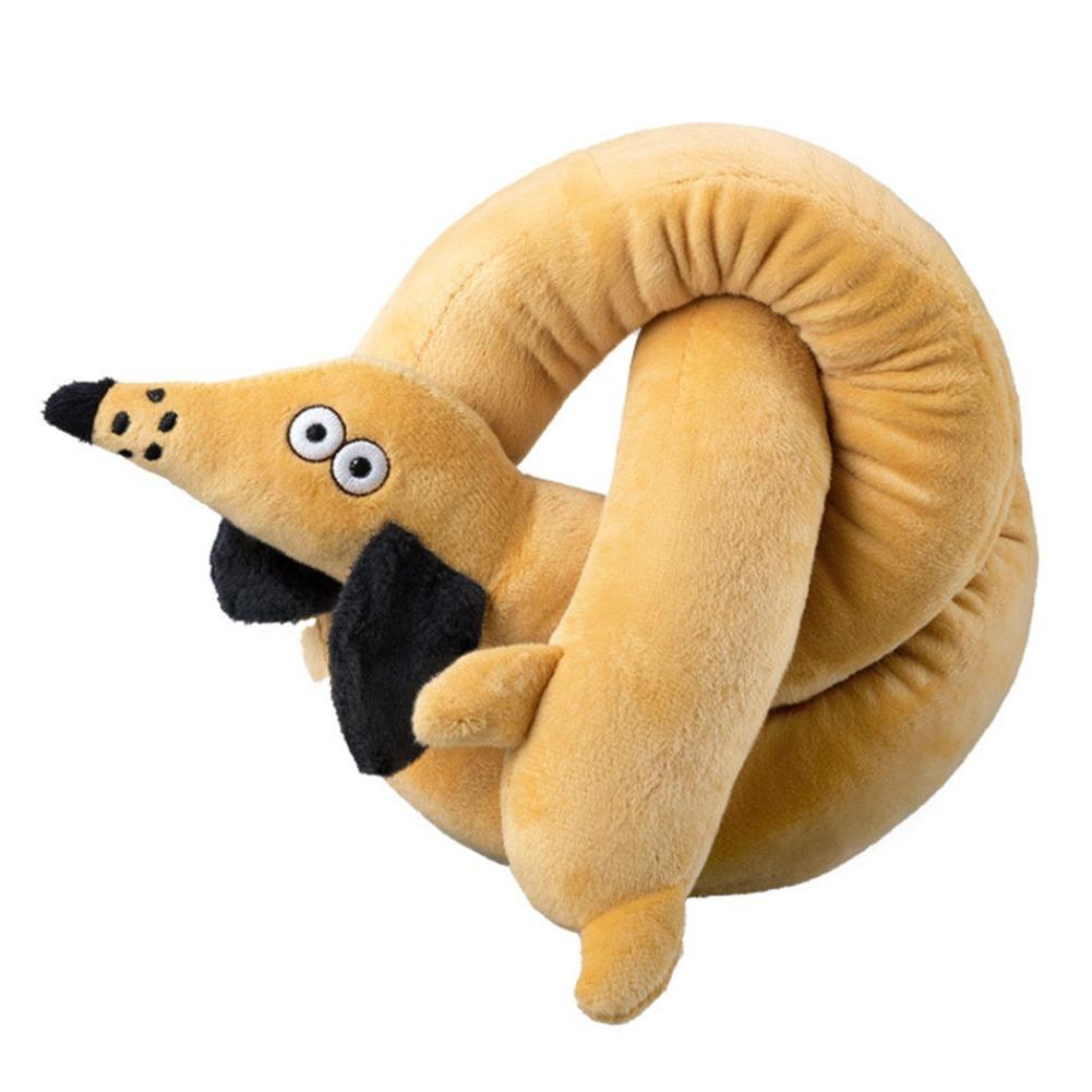 

Extra Long Squeaky Dog Plush Toy Durable Stuffed Dachshund Puppy Chew Toy For Boring Relief Interactive Pet Supplies