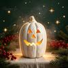 Glow in the Dark Pompoen voor Kinderen Halloween Kaarsenhouder, Hars Lantaarn Theelicht Houder met Attente Geschenken Uitgesneden Gezicht Herfst Boerderij Tafel Schoorsteenmantel