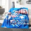 Golden State Warriors Curry Personalized Name Blanket Multi-purpose Personalized Blanket Comfortable Throw For Living Room Office Chair Office Picnics