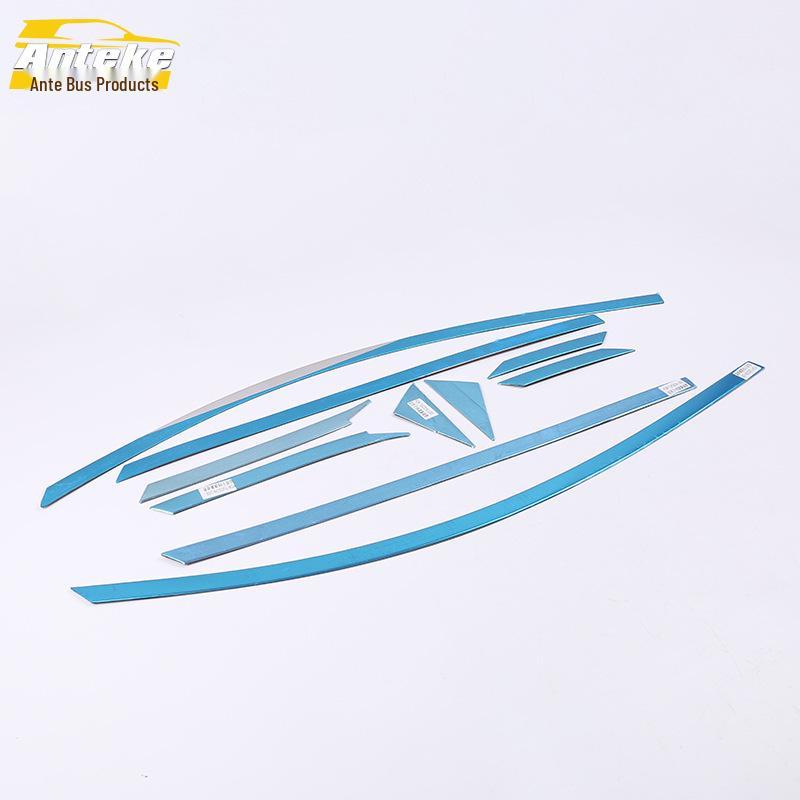 Tucson 2015 Stainless Steel Window Trim - Anti-Scratch Decorative Strips & Body Mod Accessories