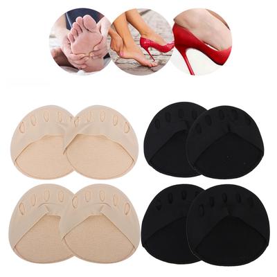 2 Pairs Soft Elastic High‑Heeled Shoes Forefoot Pad Stress Pain Relief Forefoot Patch