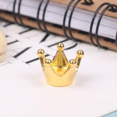 5 ks miniaturní kovová korunní princezna s čepicí pro panenky, model, čepice