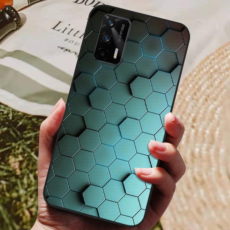 Für Realme Q3 Pro 5G Hülle Wolf Cartoon Silikon Weiche TPU Rückseite Für Realme Q3 Pro 5G Handyhüllen Realme Q3Pro 5G Fundas Coque