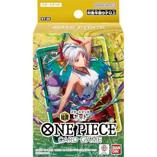 BANDAI ONE PIECE Card Game Start Deck Green Yellow Yamato ST-28 Recommended age 9 years up