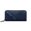 Wallet Head Layer Leather Personalized Crocodile Pattern Leather Handbag Retro Zipper Leather Wallet Texture Long Card Bag