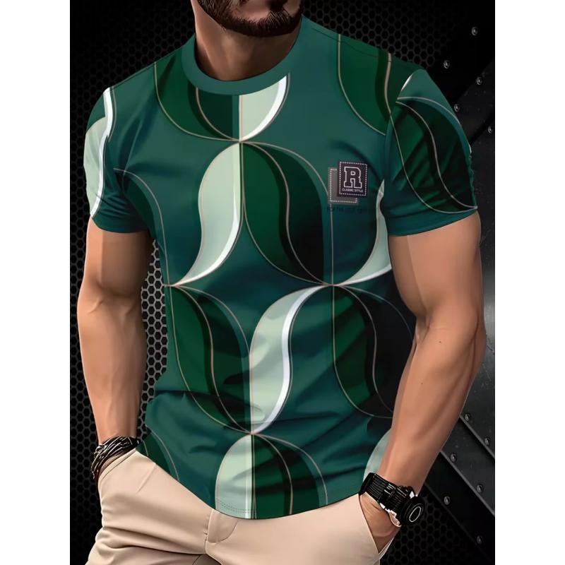 

Men s Loose Crew Neck Top Comfortable Simple Short Sleeve Fashion T-Shirts Men’s S