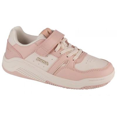 Childrens/Kids Platea Synthetic Leather Low Trainers
