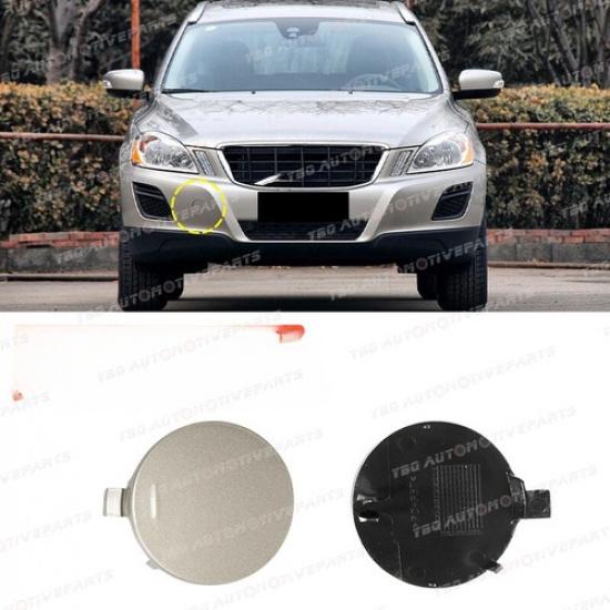 

Пофарбована для Volvo XC60 2009 2010 2011 2012 2013 Кришка буксирувального гака переднього бампера Seashell ash 484